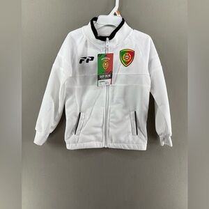 Forca Portugal Official Product Kids Full ZIP White 1year Nwt